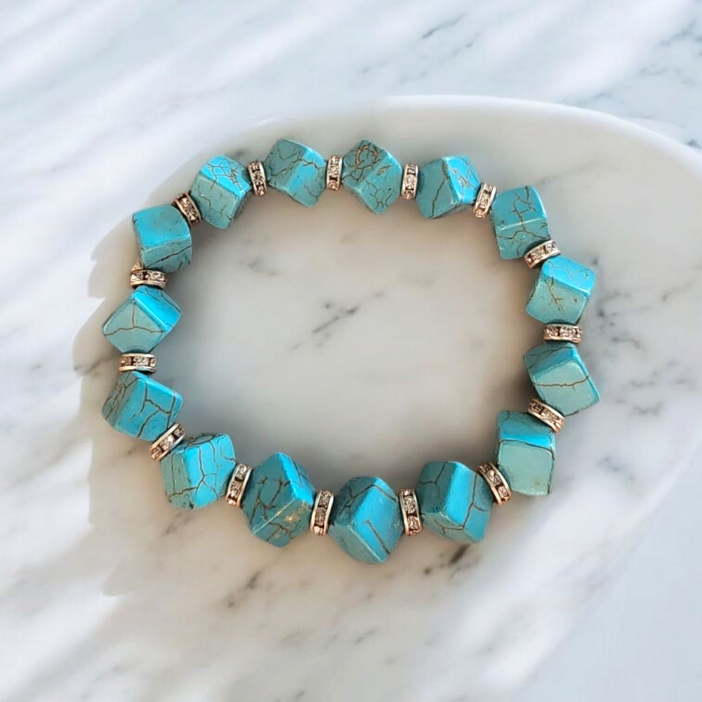 Turquoise Gemstone Bracelet
